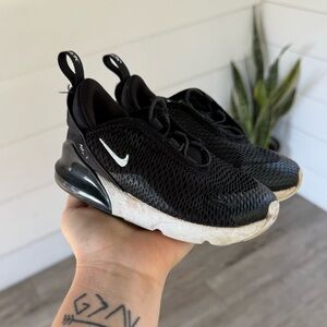 Black/White Kids Nike Air max 270